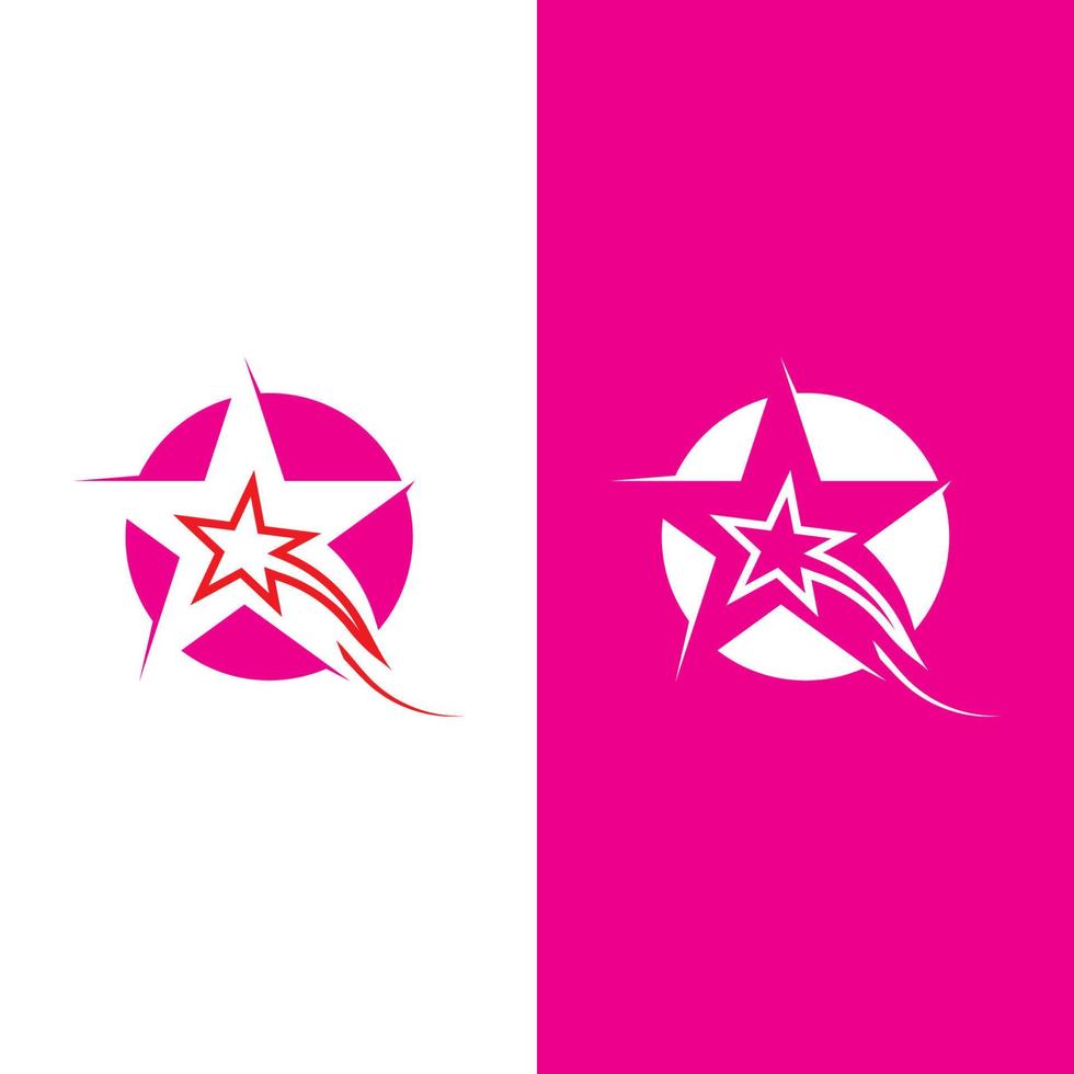 Star icon template vector