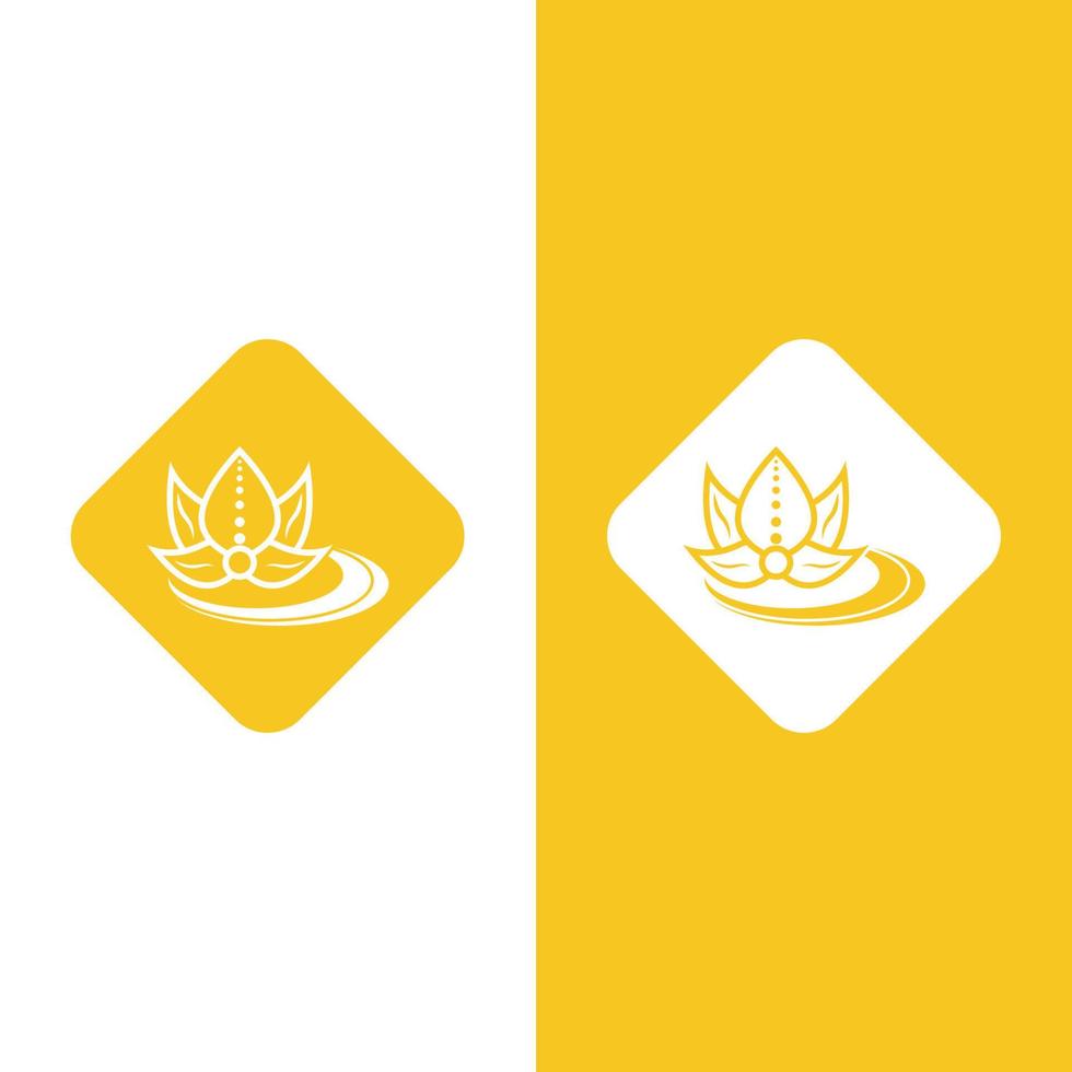 Beauty vector lotus icon