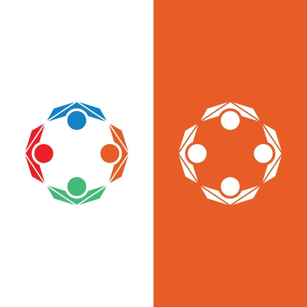 Community, network and social icon vector