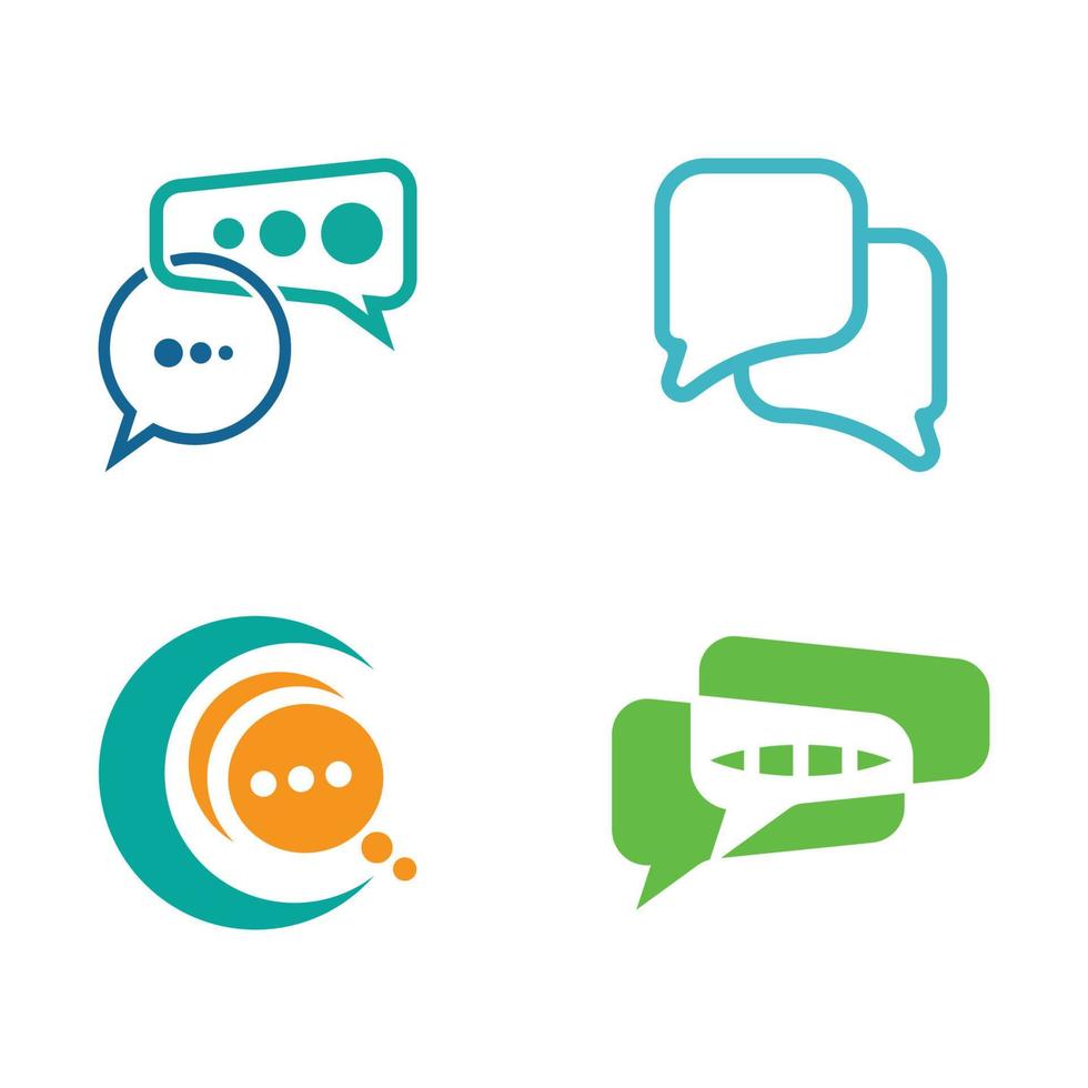 Speech bubble icon vector illustration