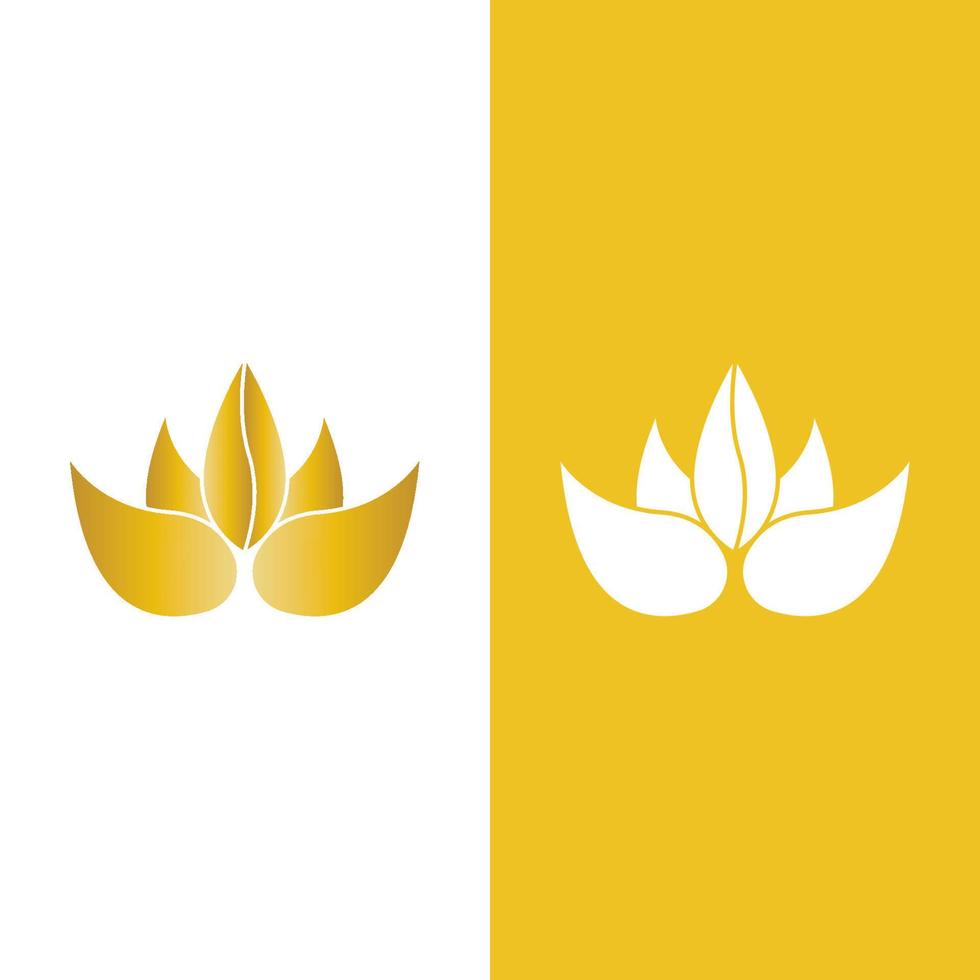 Beauty vector lotus icon