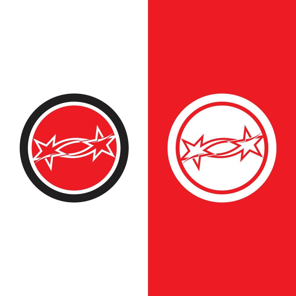 Star icon template vector