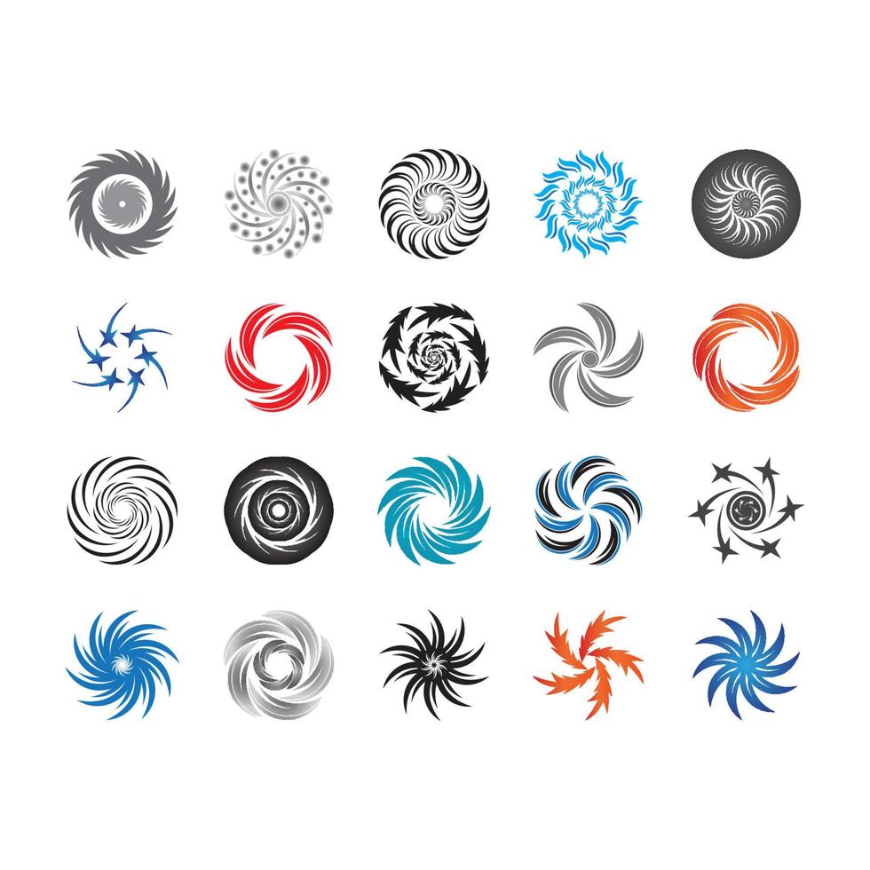 vortex vector illustration icon