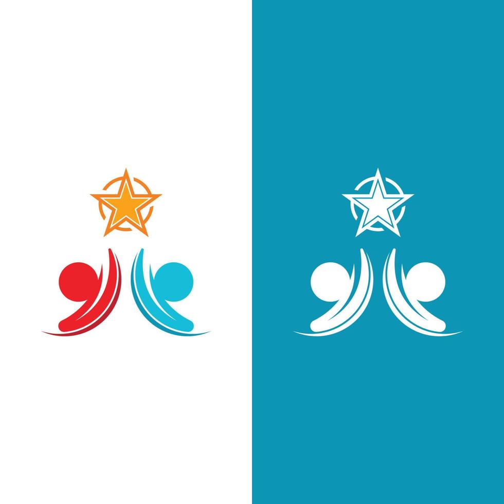 Community, network and social icon vector