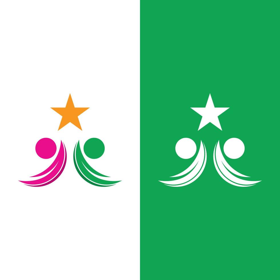 Community, network and social icon vector