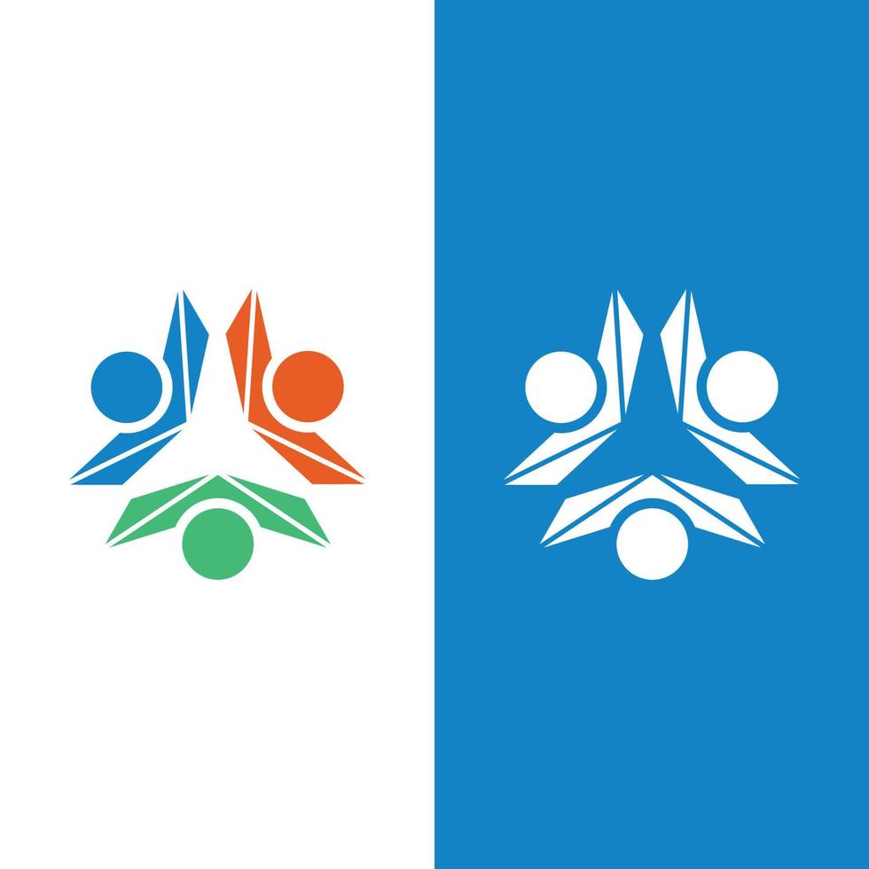 Community, network and social icon vector