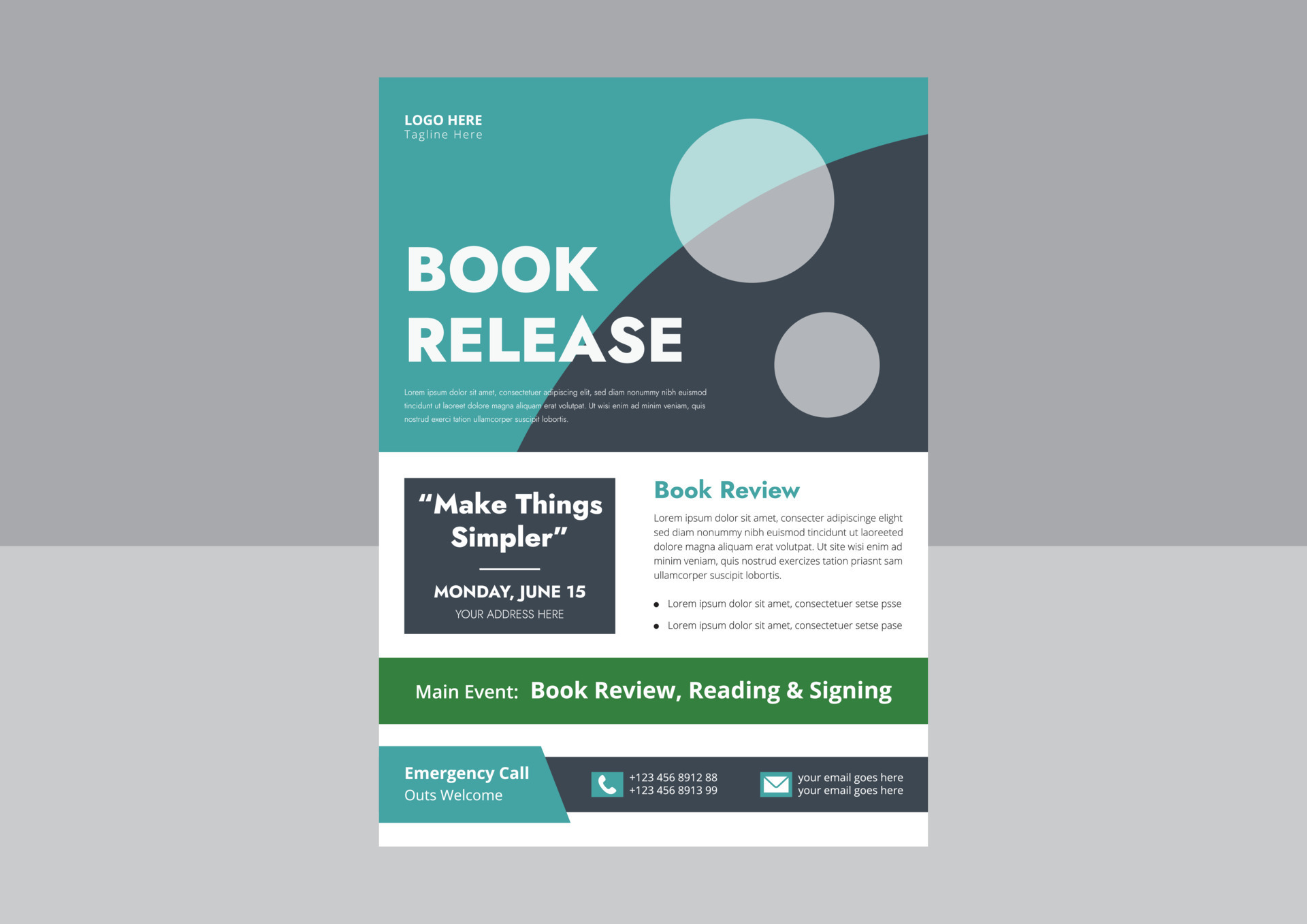 Book Launch Flyer Templates Book Release and publishing flyer design template New book launch Book Launch Flyer Templates Book Release and publishing flyer design template New book launch