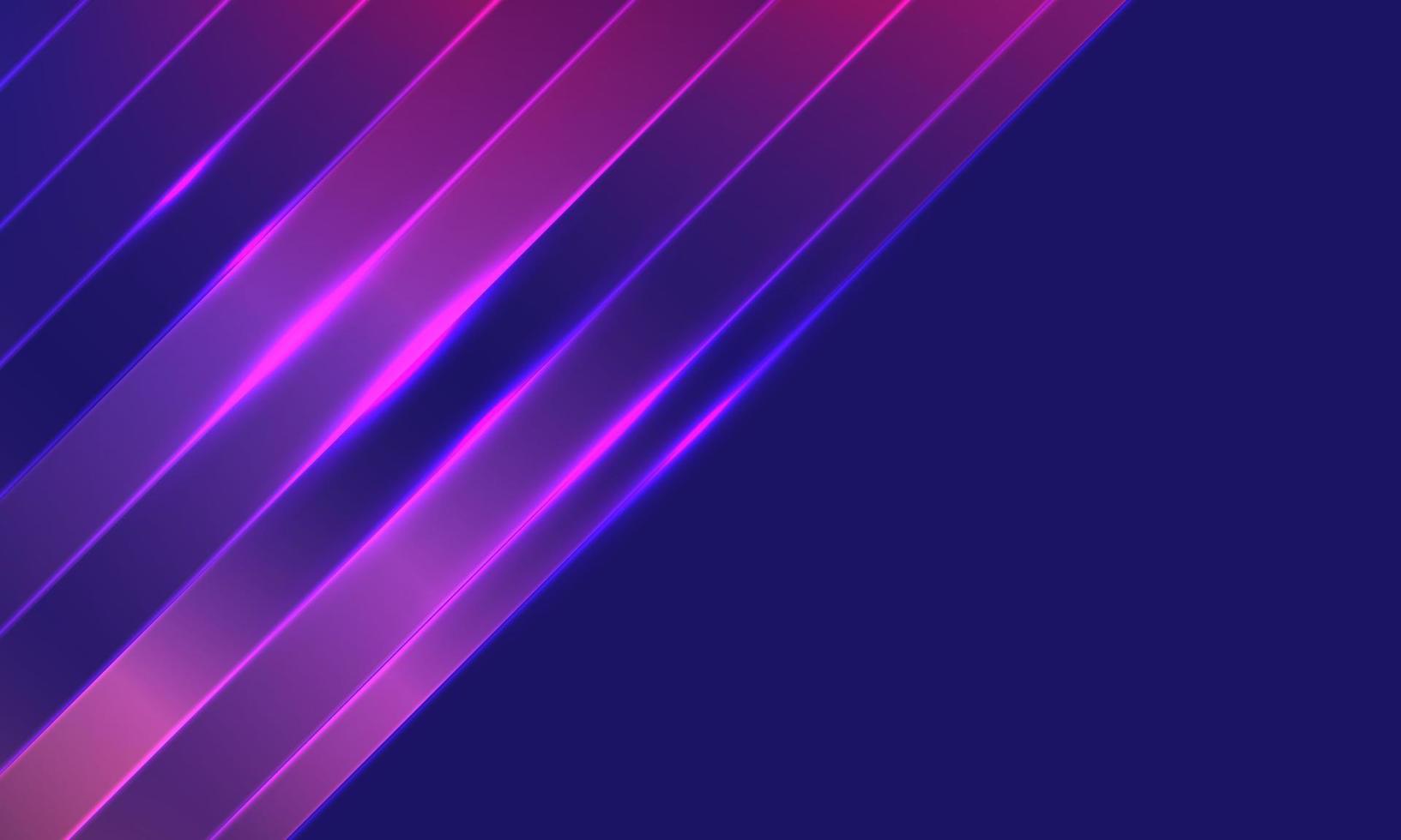 Abstract pink purple light line geometric with blank space design mpdern futuristic background vector
