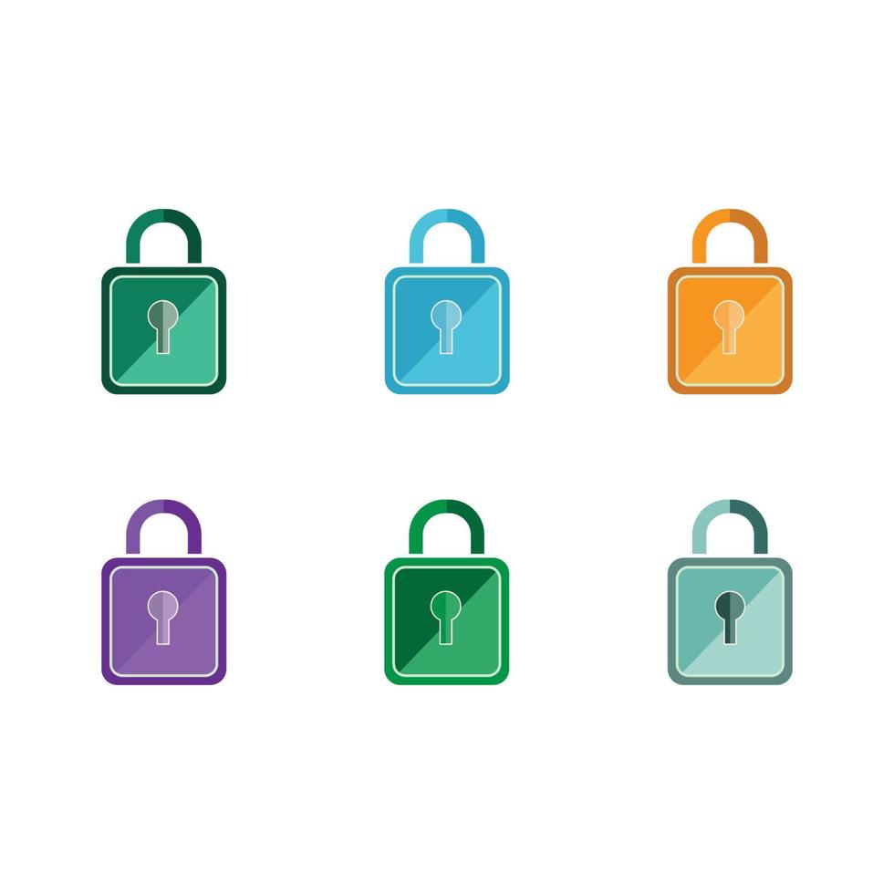 Lock Vector Icon Full Color