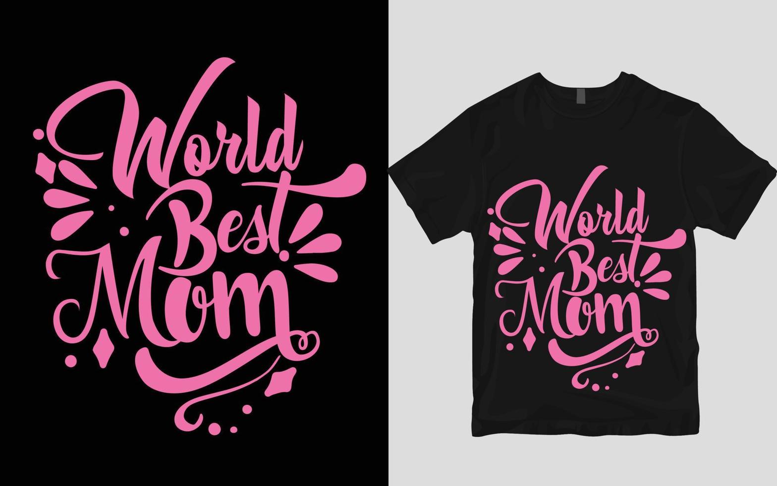 diseño de camiseta de mamá vector