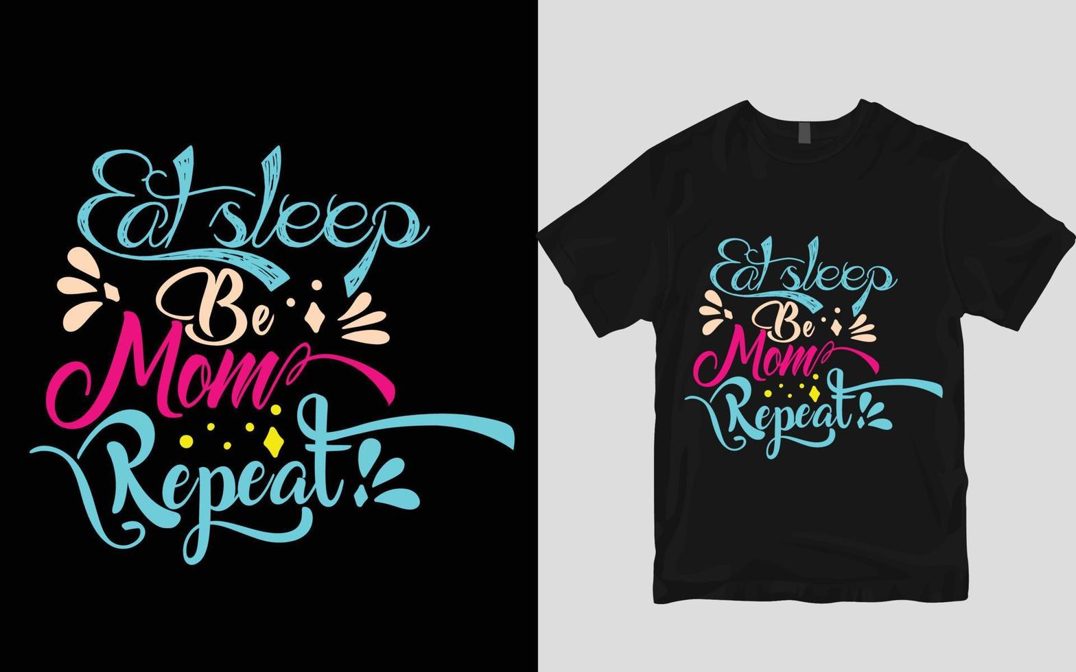 Mom t shirt design vector