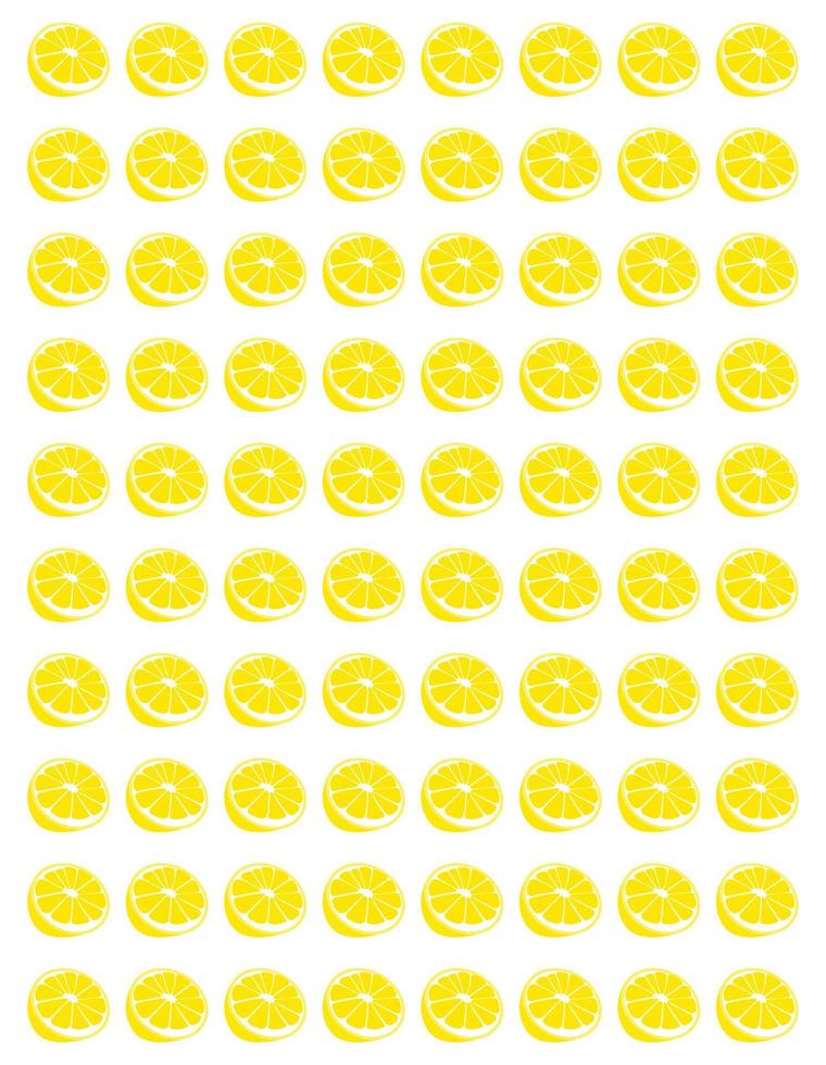 fondo de textura de fondo de limones vector