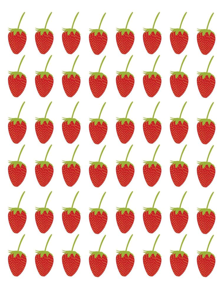 fresas fondo telón de fondo textura vector