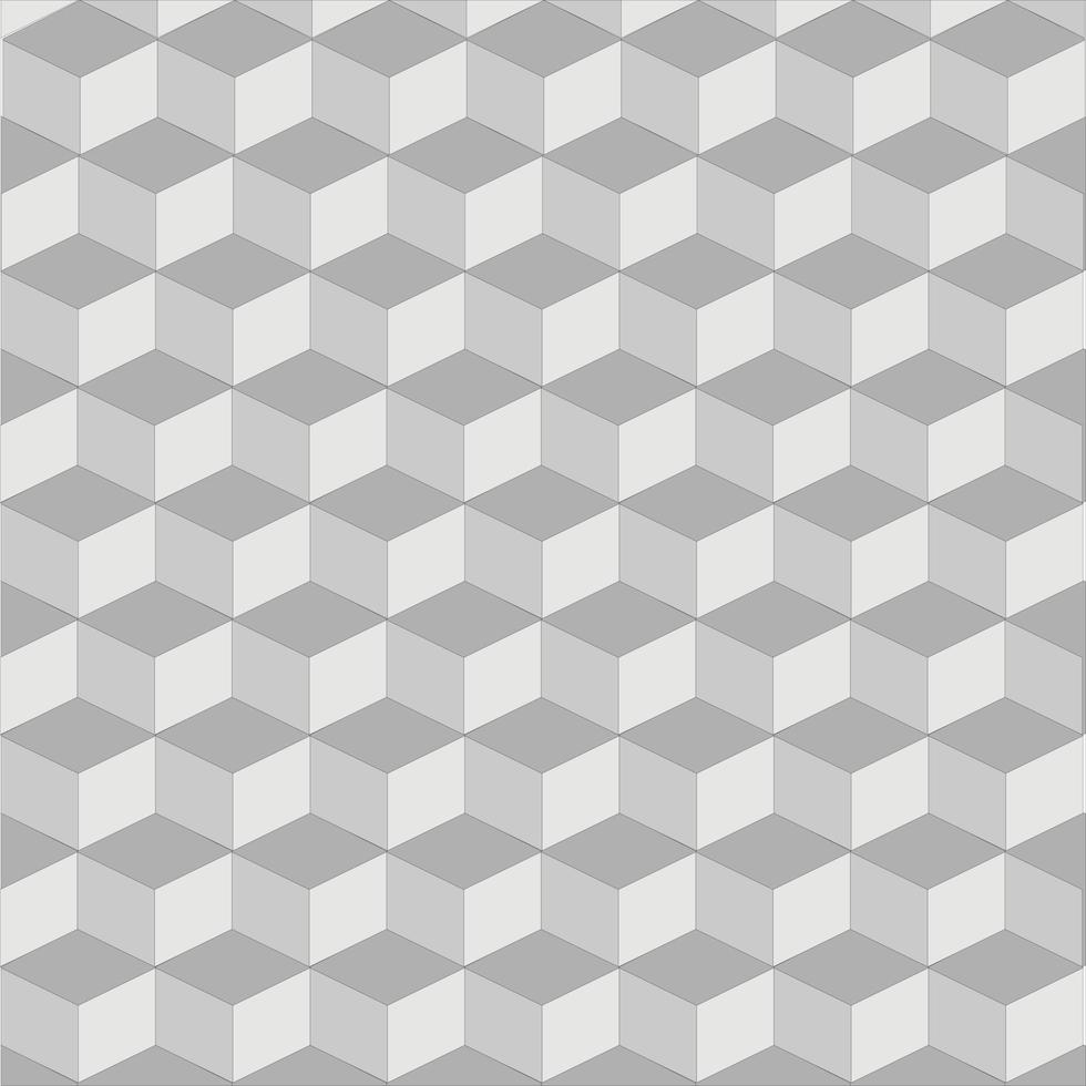 Gray cube collage background. Neatly arranged cube vector. editable vector in EPS10