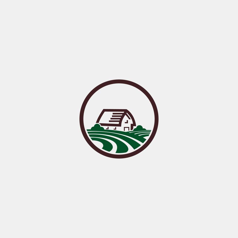 country house design logo vector