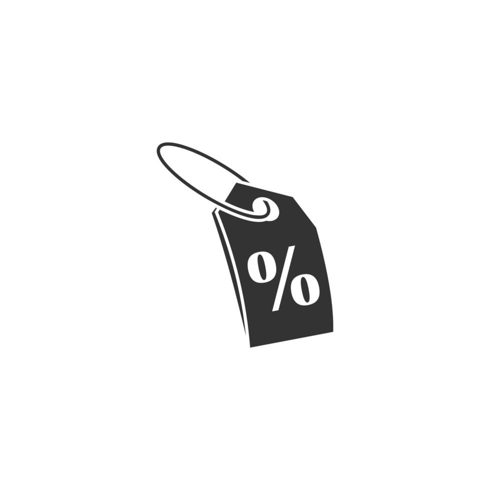 logotipo de precio de descuento de ventas vector