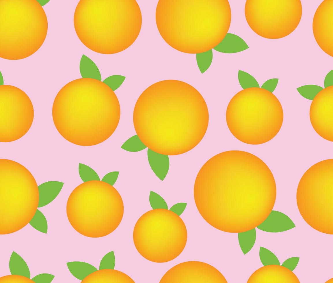 seamles pattern citrus fruit is suitable for fabric, background, paper patterns vector