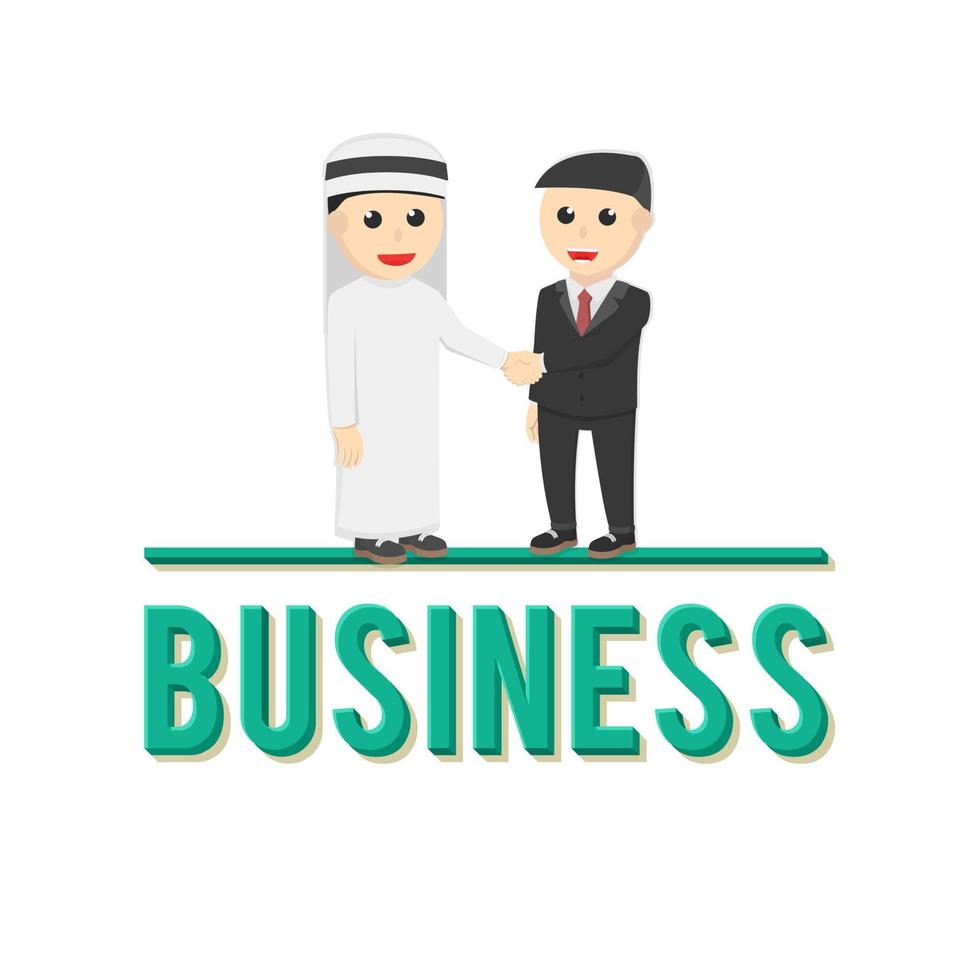 business design character on white background vector