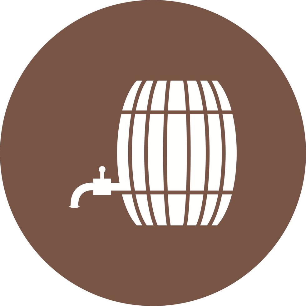 Barrel with Tap Circle Background Icon 8963669 Vector Art at Vecteezy