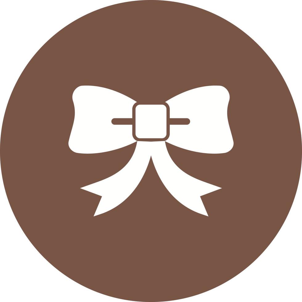 Ribbon Circle Background Icon vector