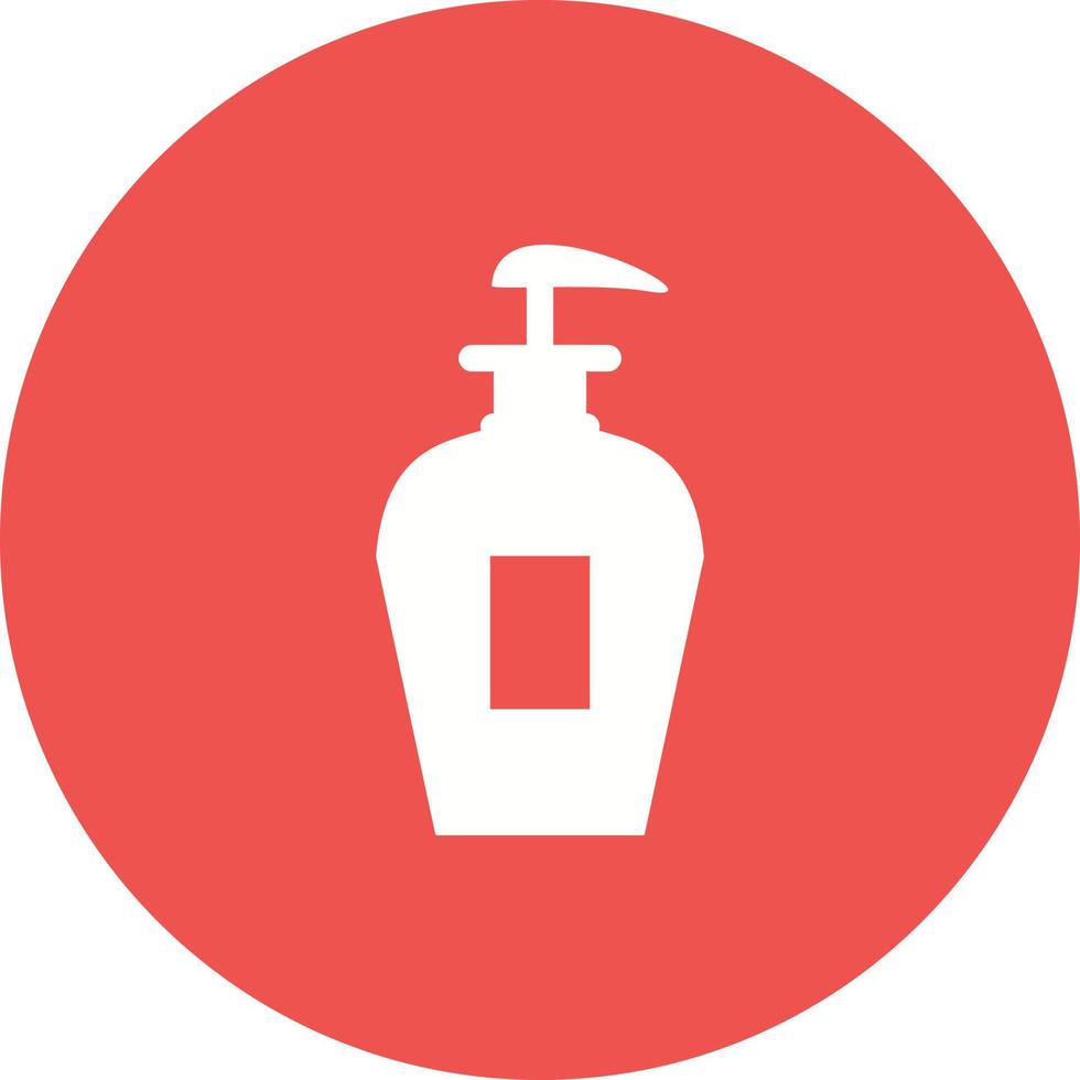 Handwash Soap Circle Background Icon vector