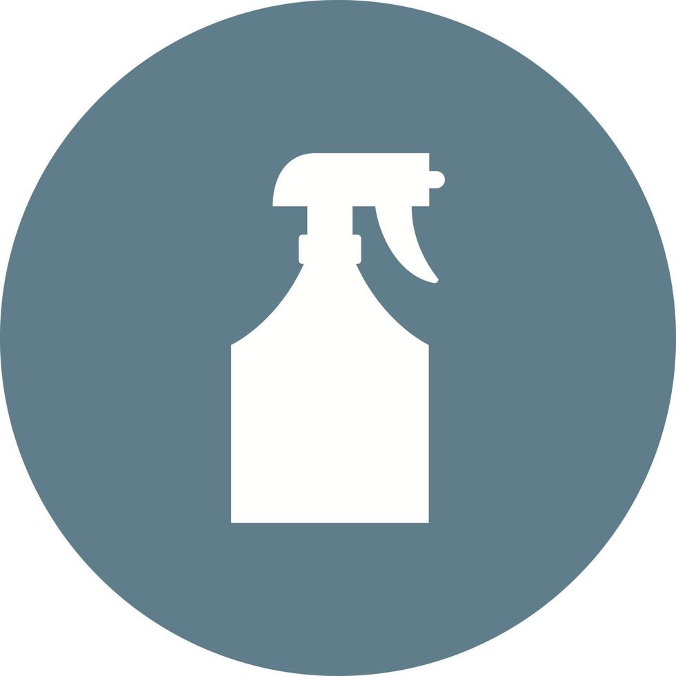 Water Sprayer Circle Background Icon vector
