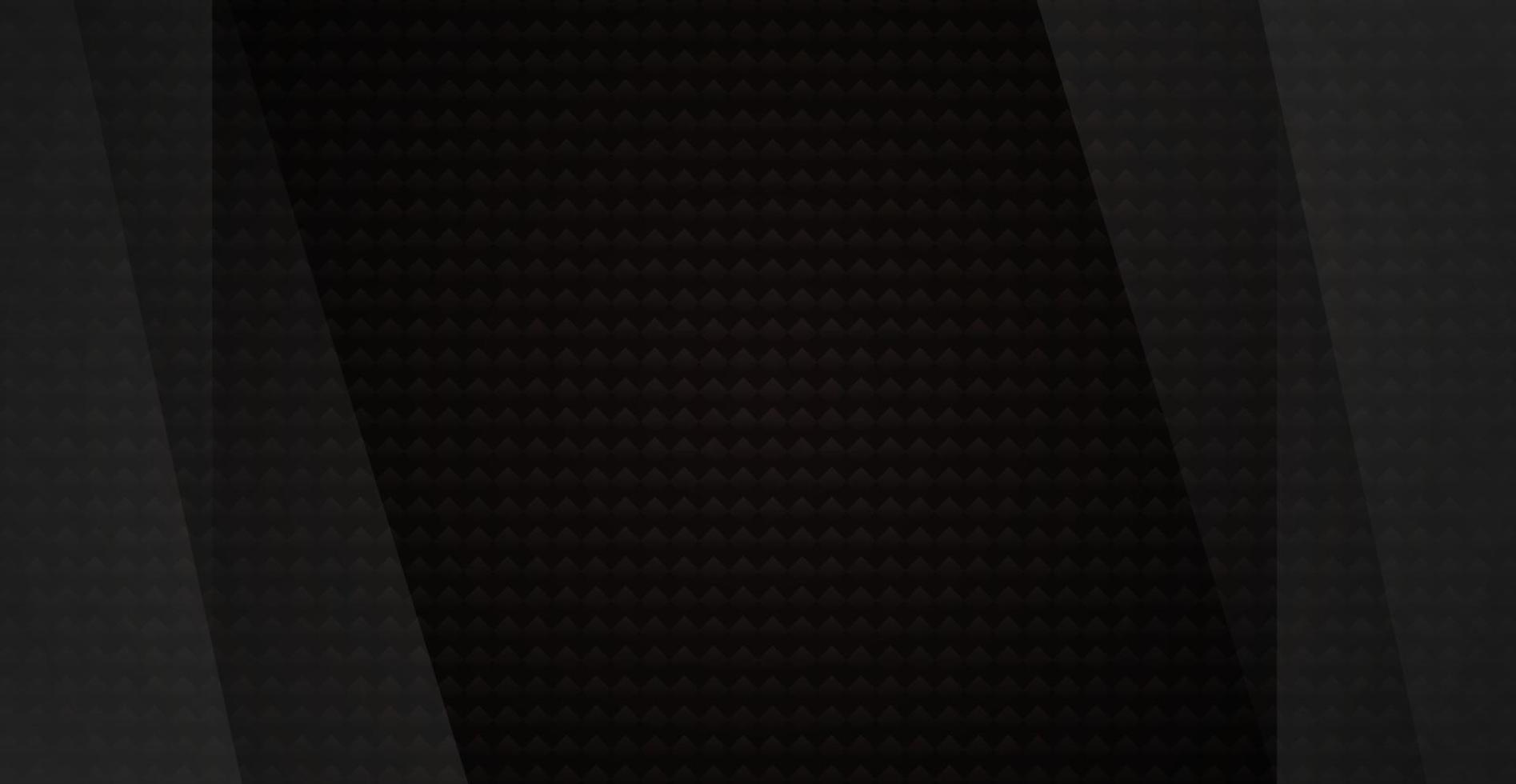 Black abstract geometric texture background. Modern shape concept. eps10 vector