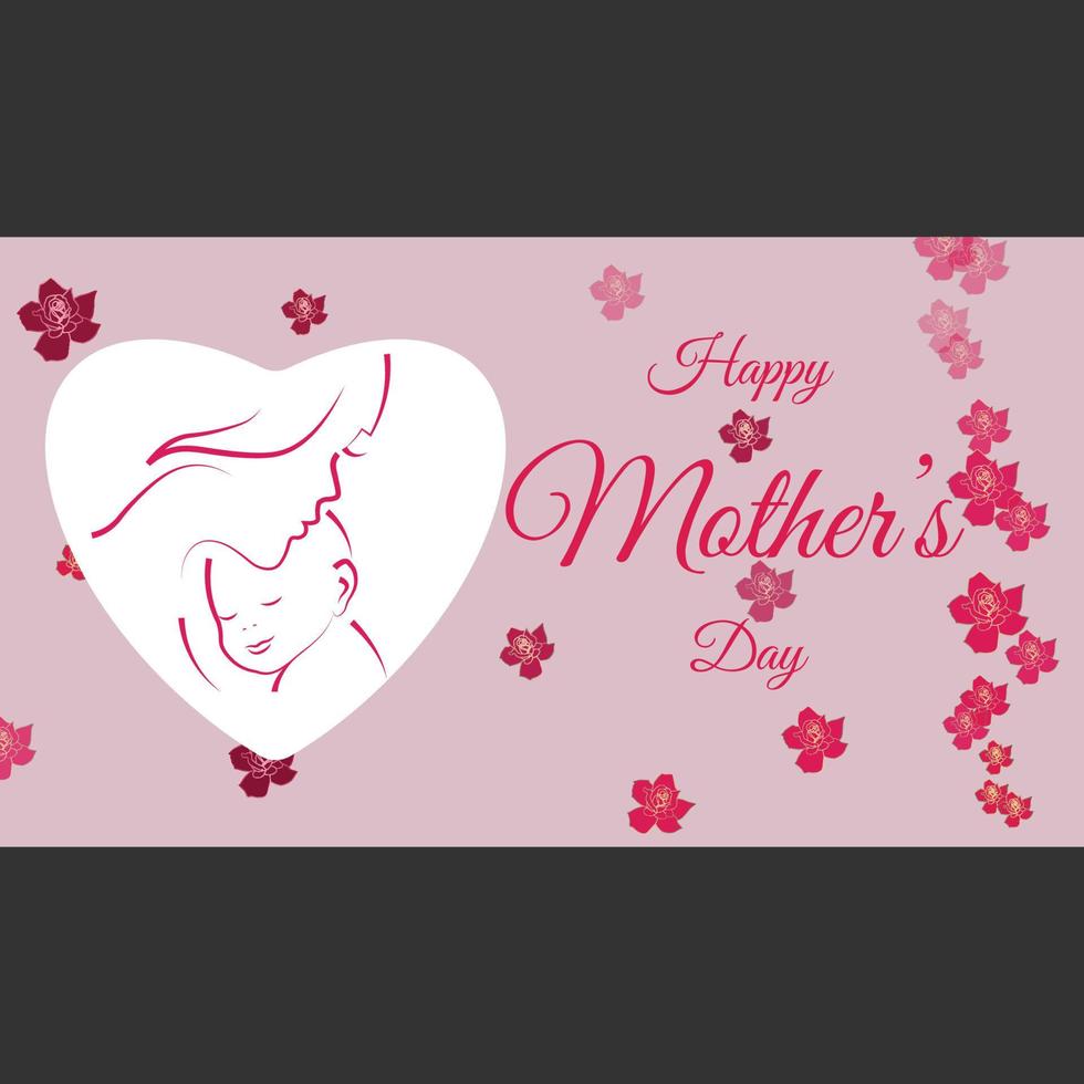 Mother's Day Banner Template vector