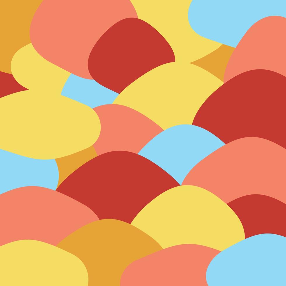 Colorful geometric background. Vector abstract background. Good for cover, invitation, banner, placard, brochure, poster, card, flyer and other. Fluid shapes composition.