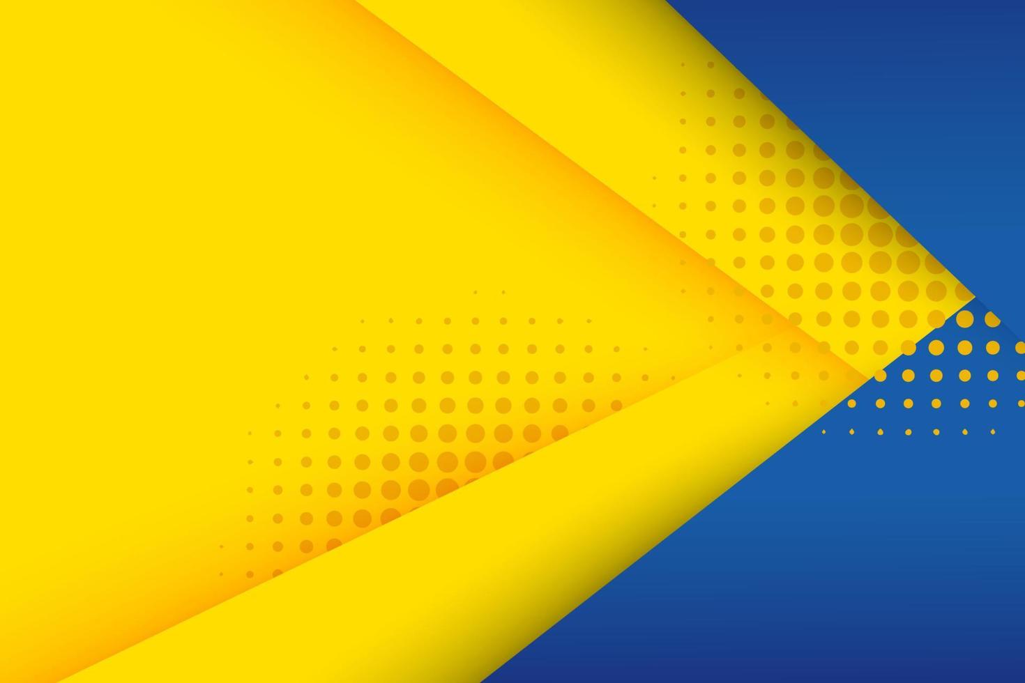 gráfico futurista hipster moderno de fondo abstracto. fondo amarillo con rayas. diseño de textura de fondo abstracto vectorial, afiche brillante, fondo amarillo y azul de banner. eps10 vector