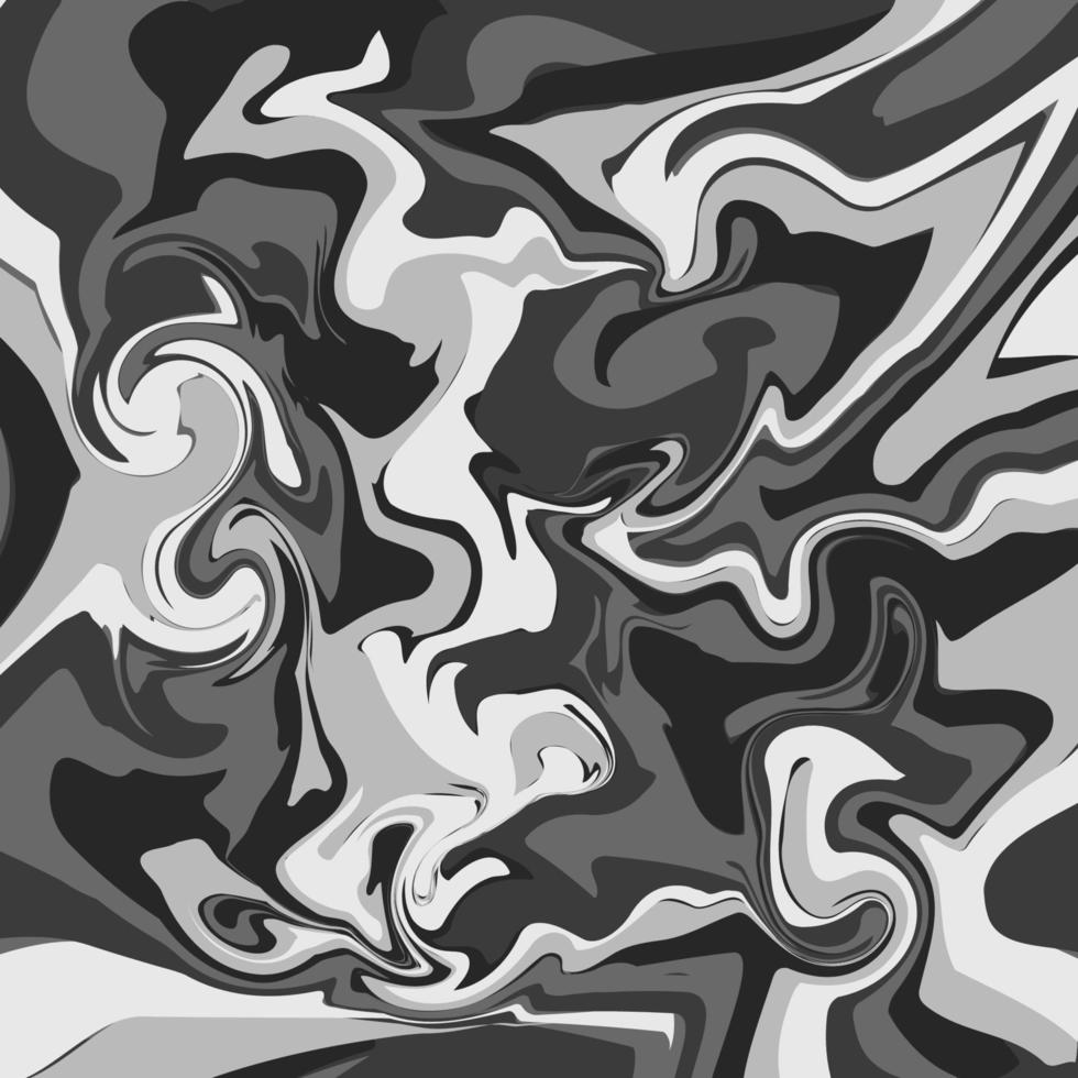 fondo abstracto líquido con rayas de pintura al óleo vector