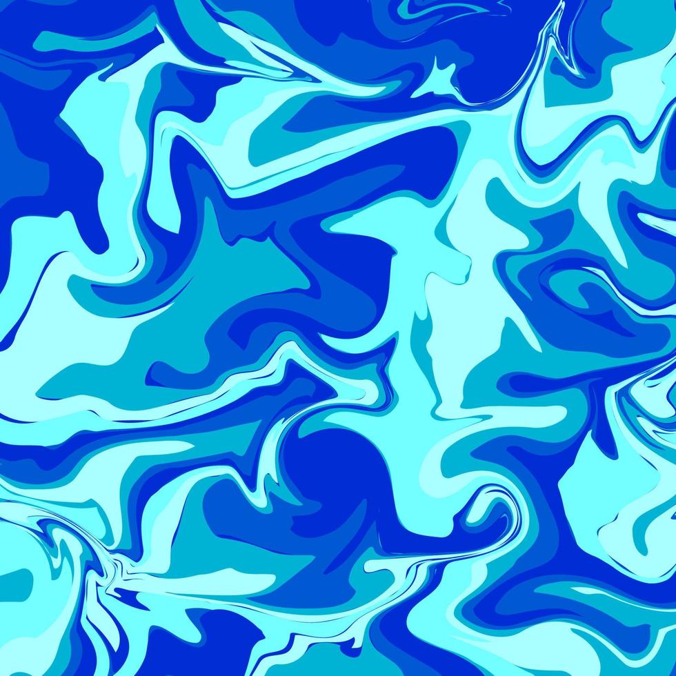 Liquid abstract background with oil painting streaks vector