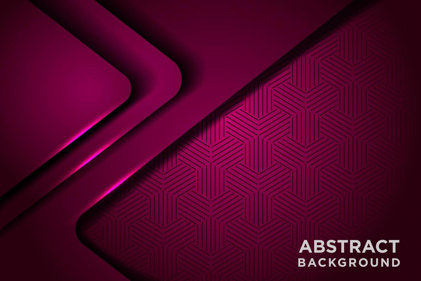 Abstract red pink overlap with pattern and text design modern luxury futuristic technology background vector illustration.