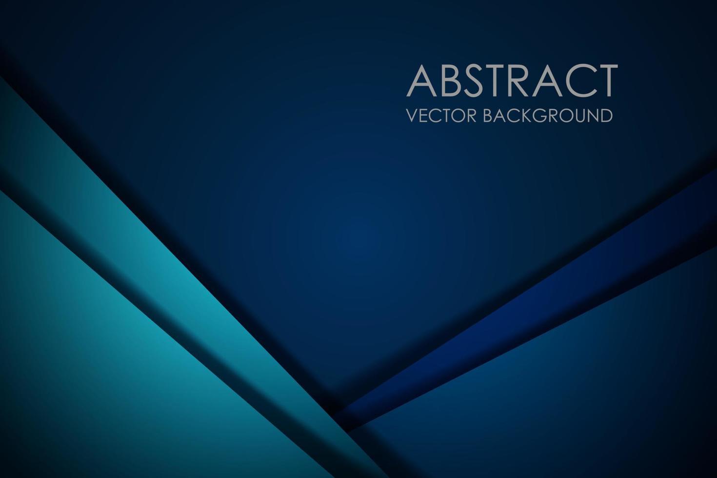 Green turquoise and Blue background vector overlap layer on dark space for background design EPS10 vector