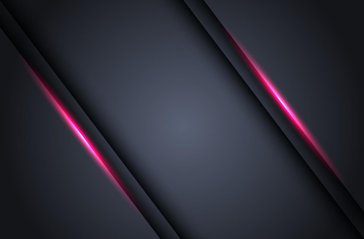 abstract dark with pink light line shadow triangle blank space layers background. eps10 vector