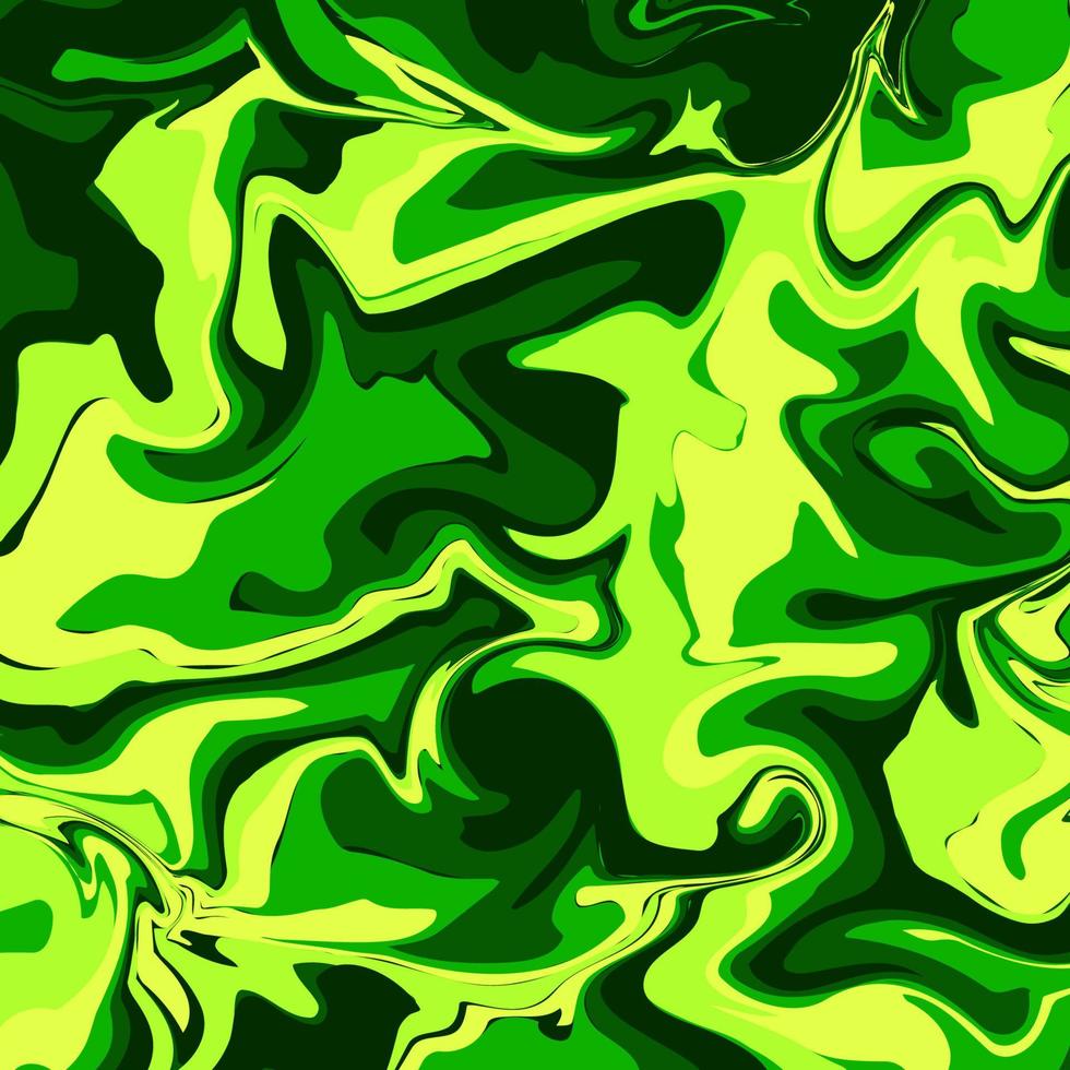 Liquid abstract background with oil painting streaks vector