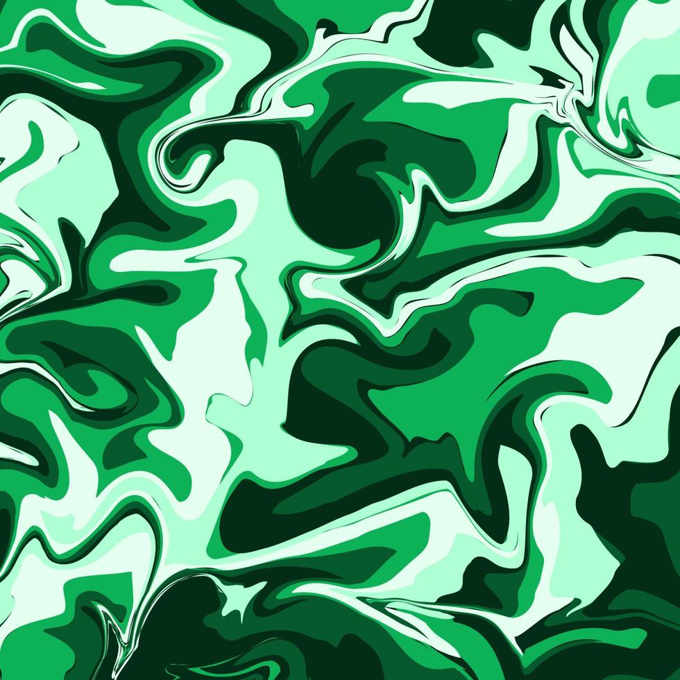 Liquid abstract background with oil painting streaks vector