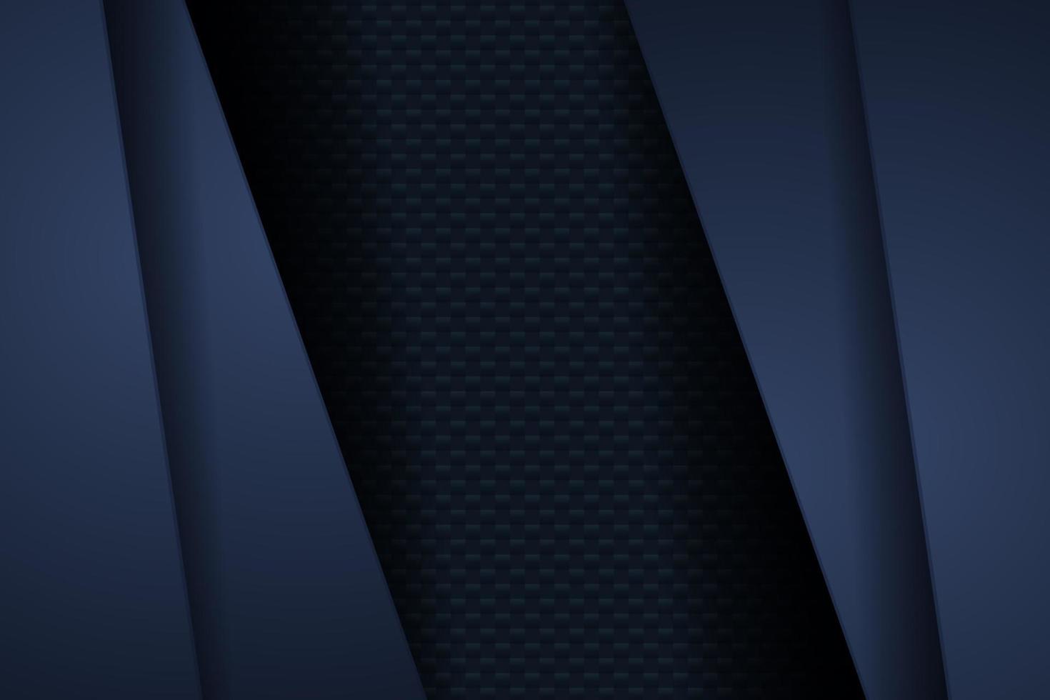 capas de superposición azul marino oscuro abstracto con fondo de forma de textura moderna. eps10 vector