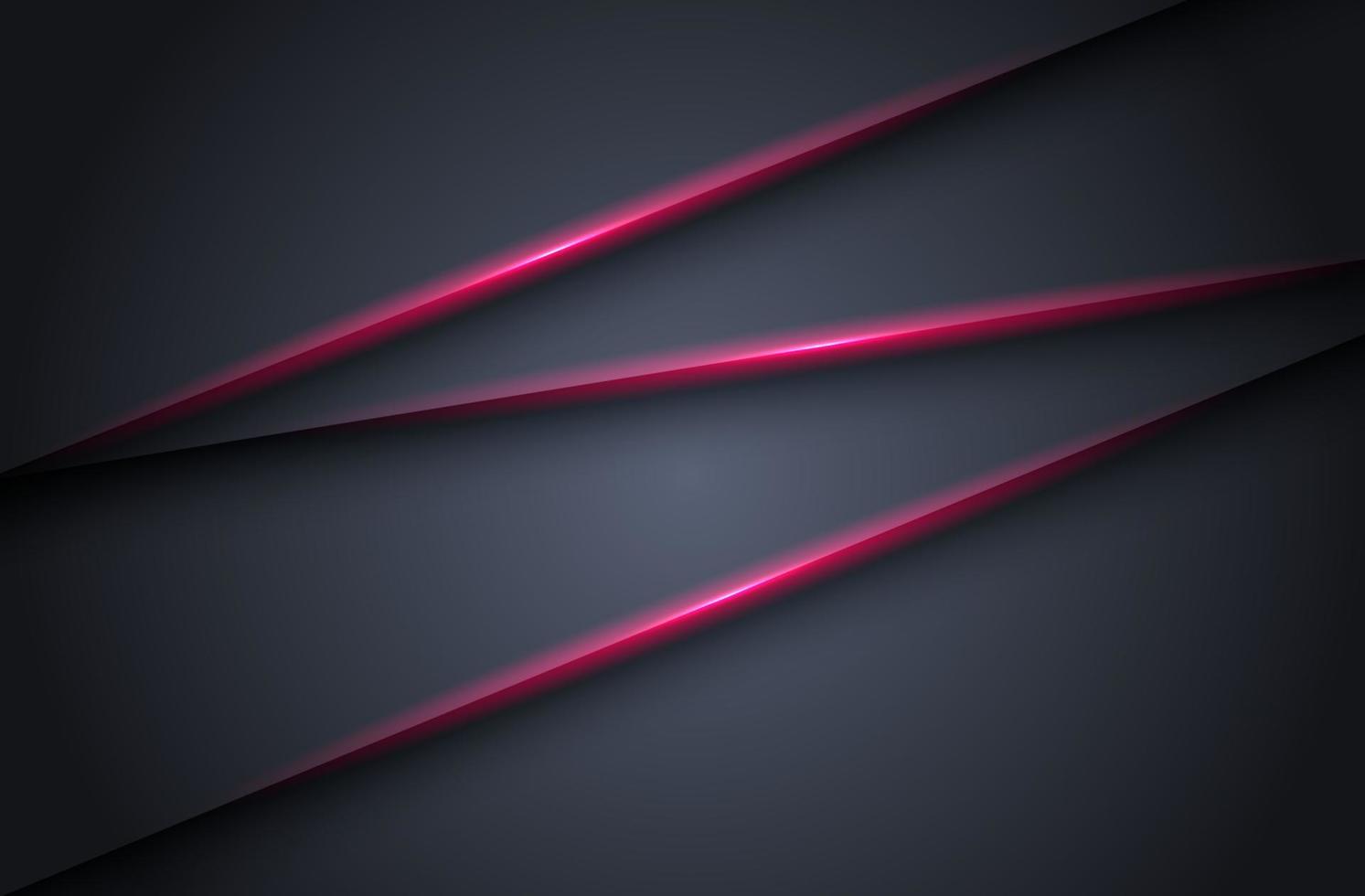 abstract dark with pink light line shadow triangle blank space layers background. eps10 vector