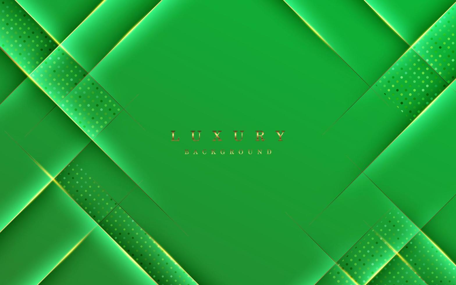 Luxury light green gradient abstract background combine with golden lines element. eps10 vector