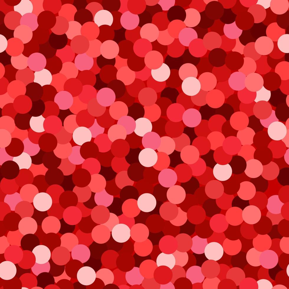 Shimmer seamless pattern with red glitter confetti vector