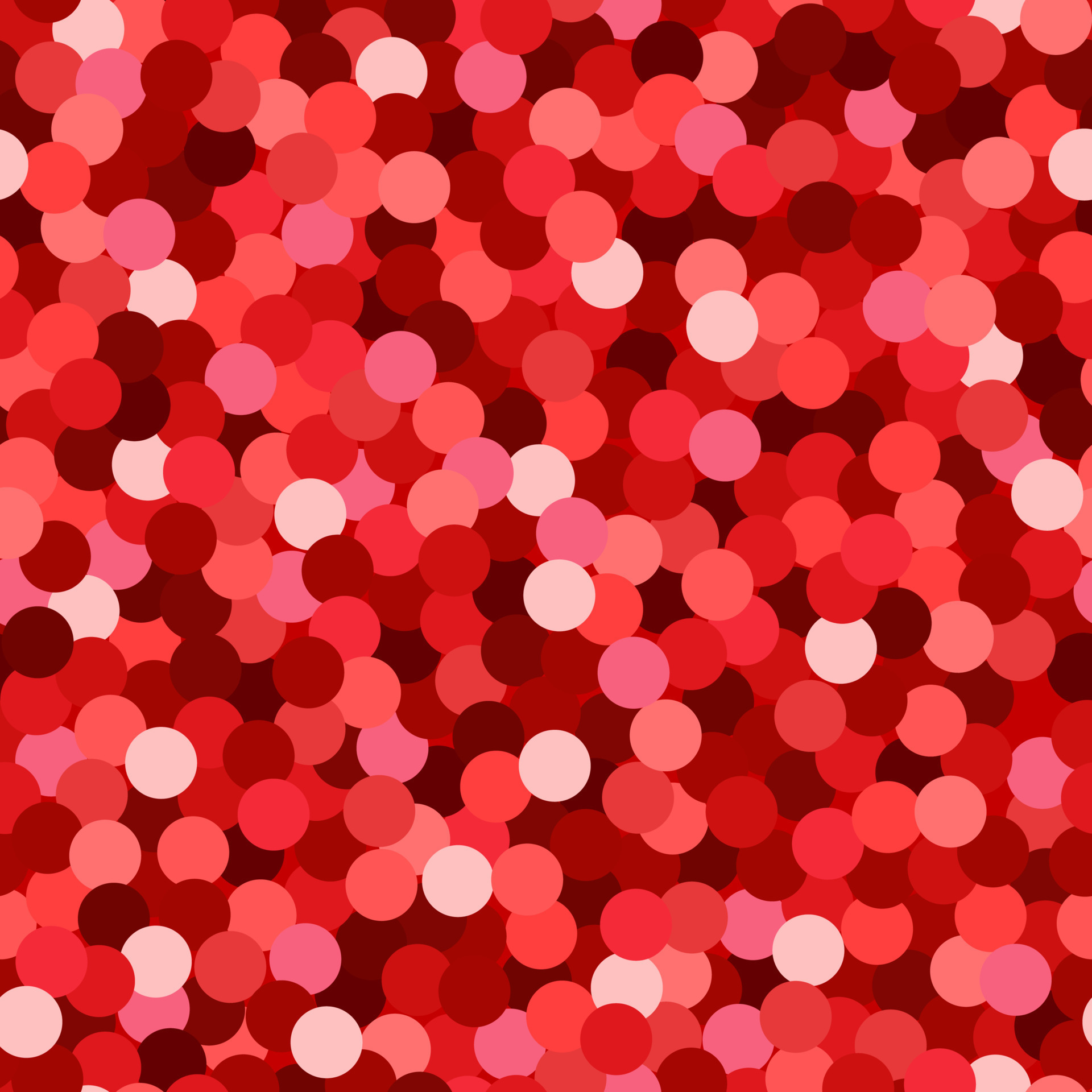 Seamless red sequins pattern Royalty Free Vector Image