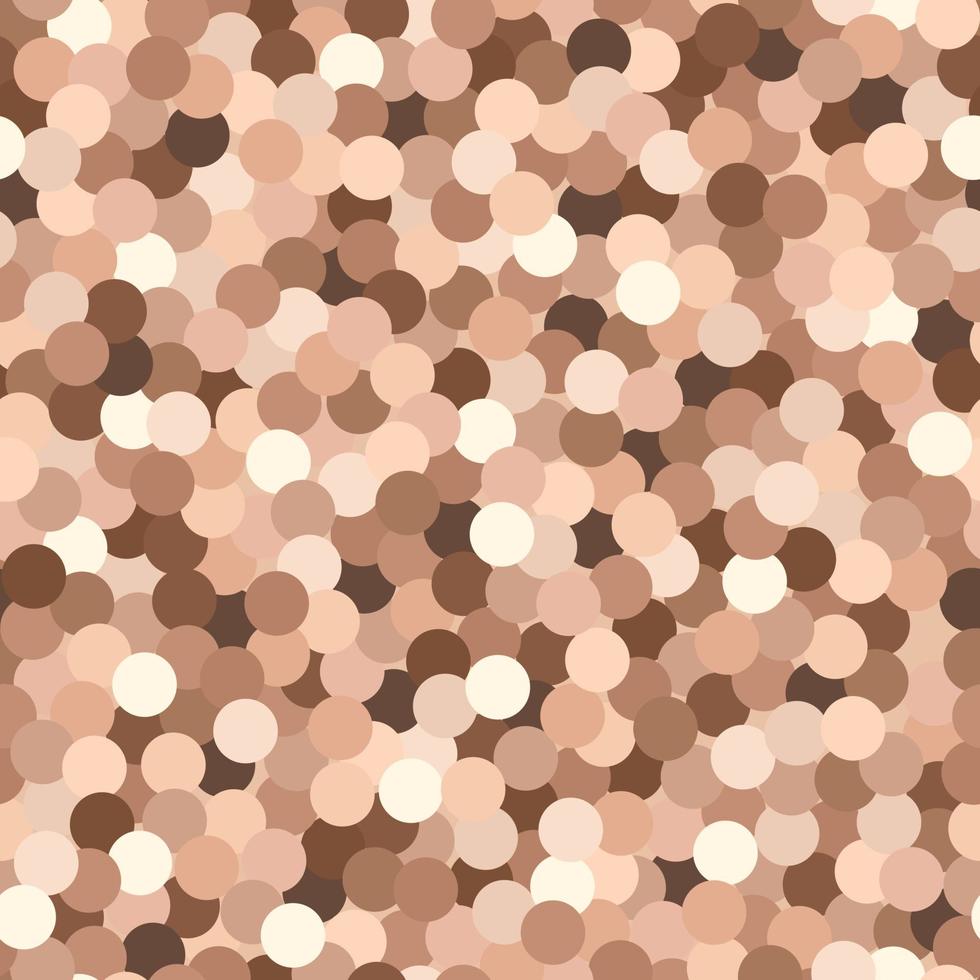 Golden glitter texture, seamless pattern with confetti. Shimmer background. Vector illustration for your design