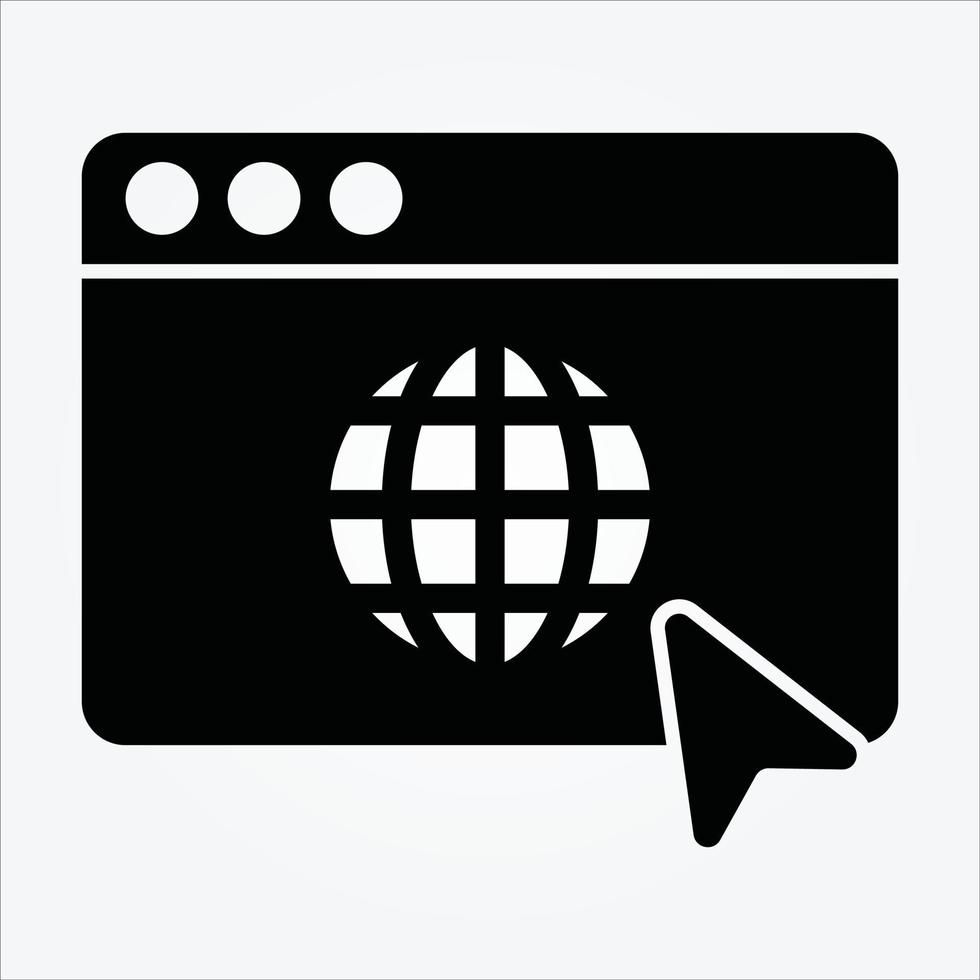 Isolated Internet of Things Glyph Icons EPS 10 Free Vector Graphic