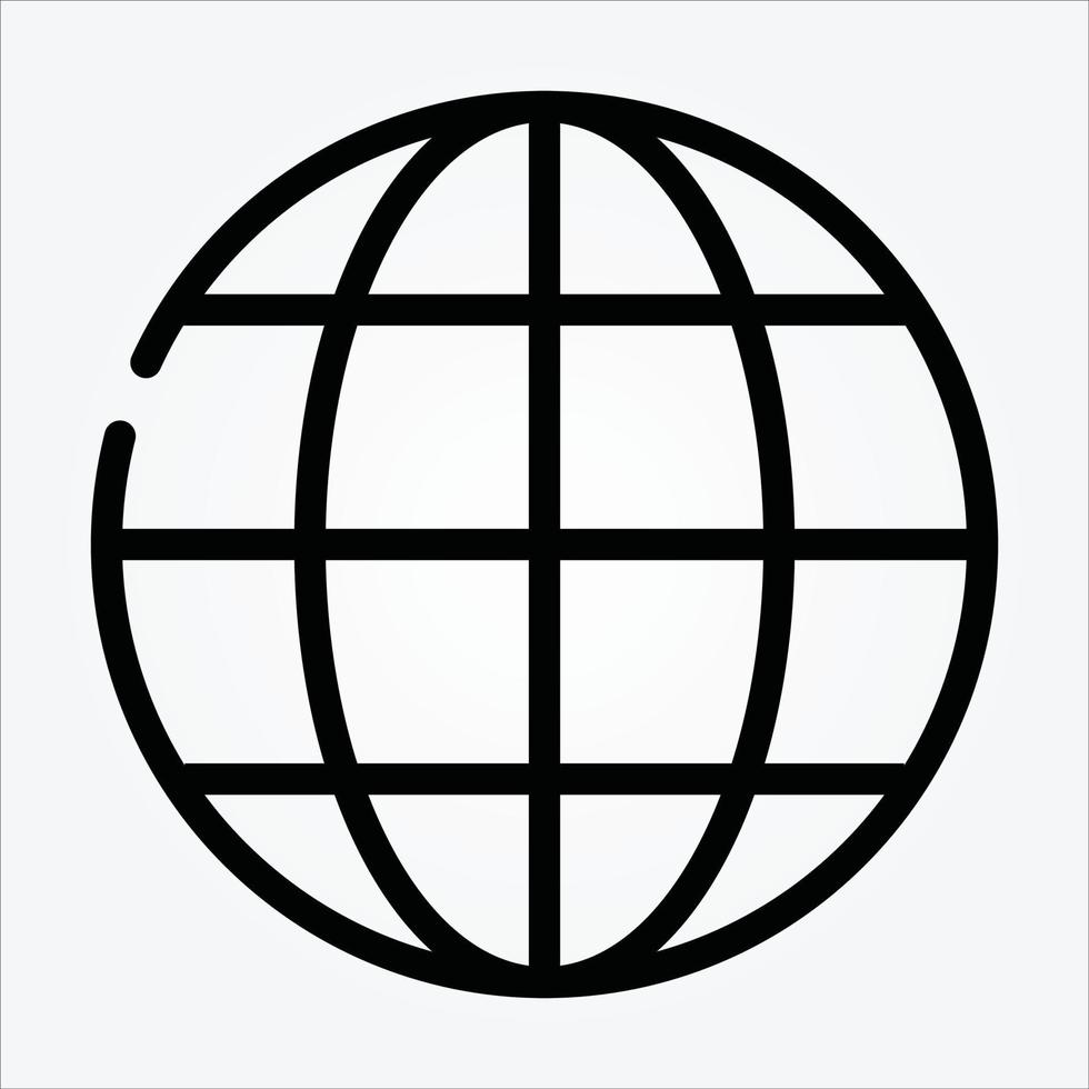 Isolated Internet of Things Line Icons EPS 10 Free Vector Graphic