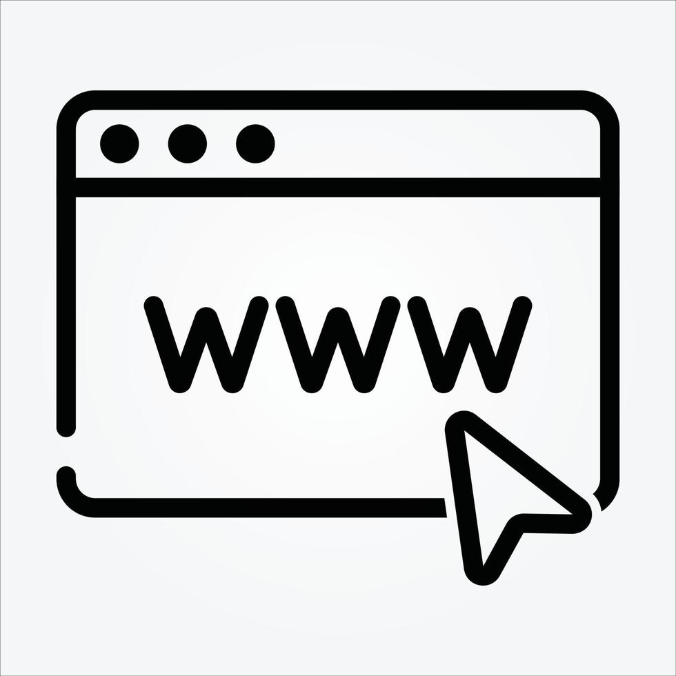 Isolated Internet of Things Line Icons EPS 10 Free Vector Graphic