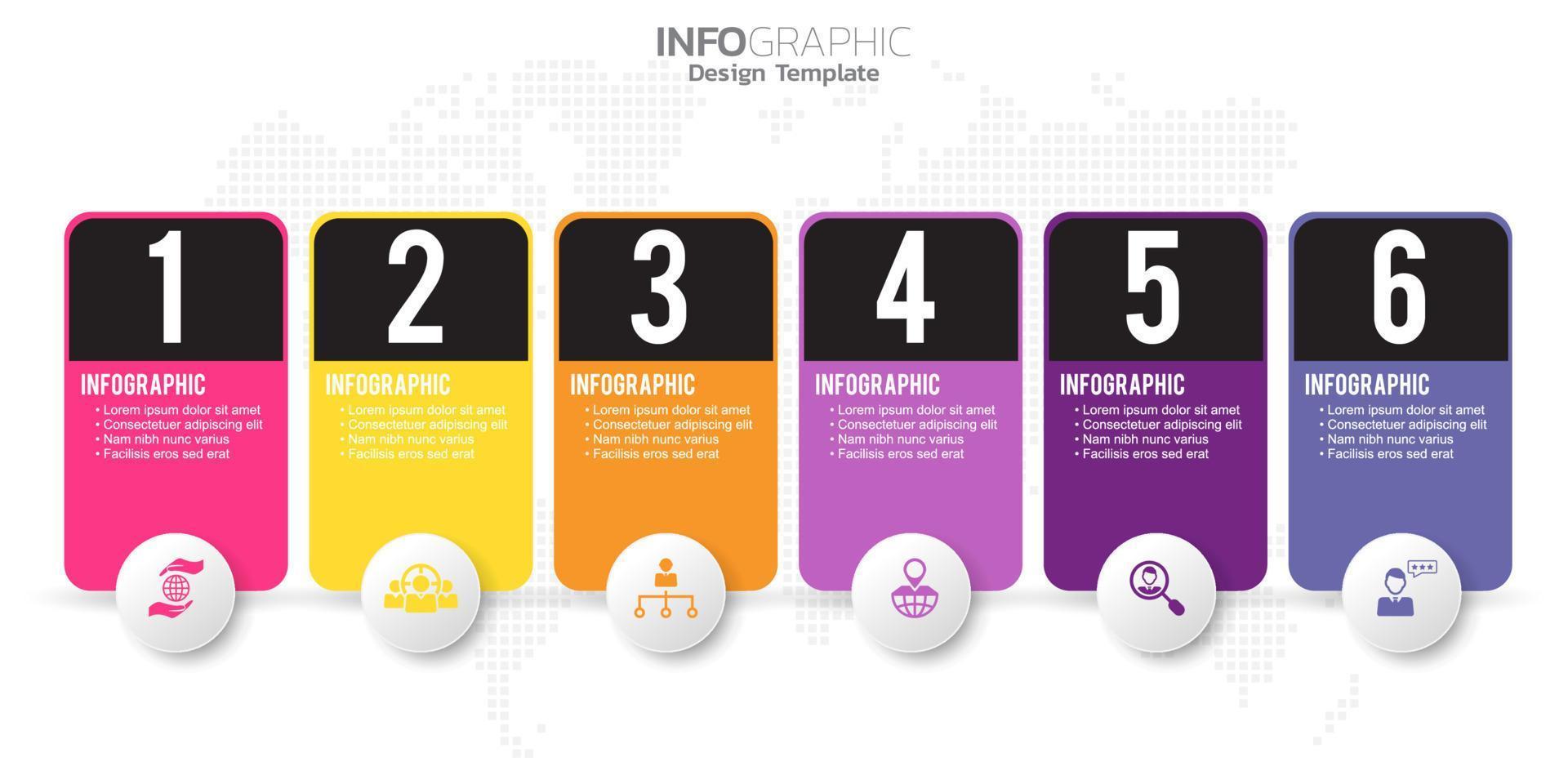 Infographic elements for content, diagram, flowchart, steps, parts, timeline, workflow, chart. vector