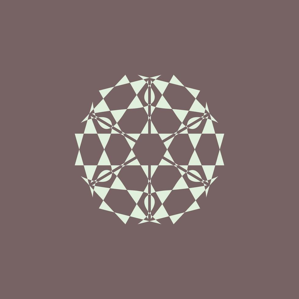 pastel colored symbol for logo vector