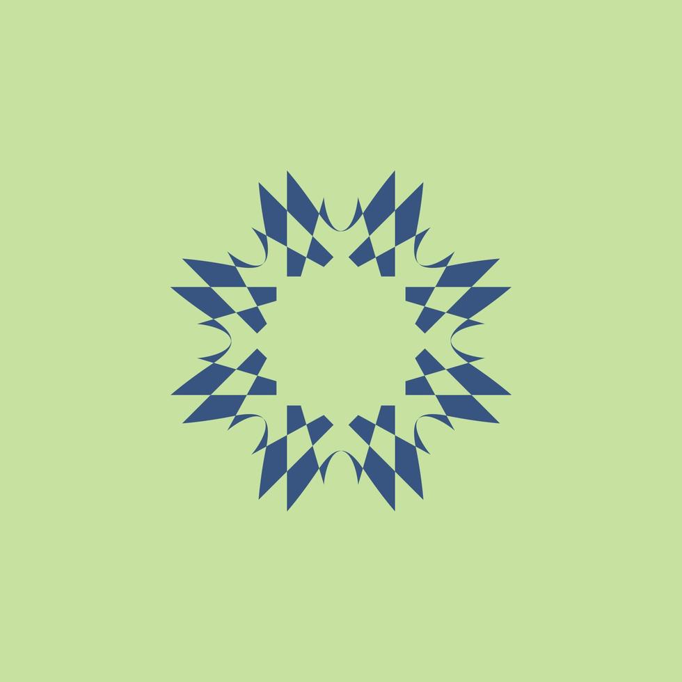 símbolo de color pastel para vector de logotipo