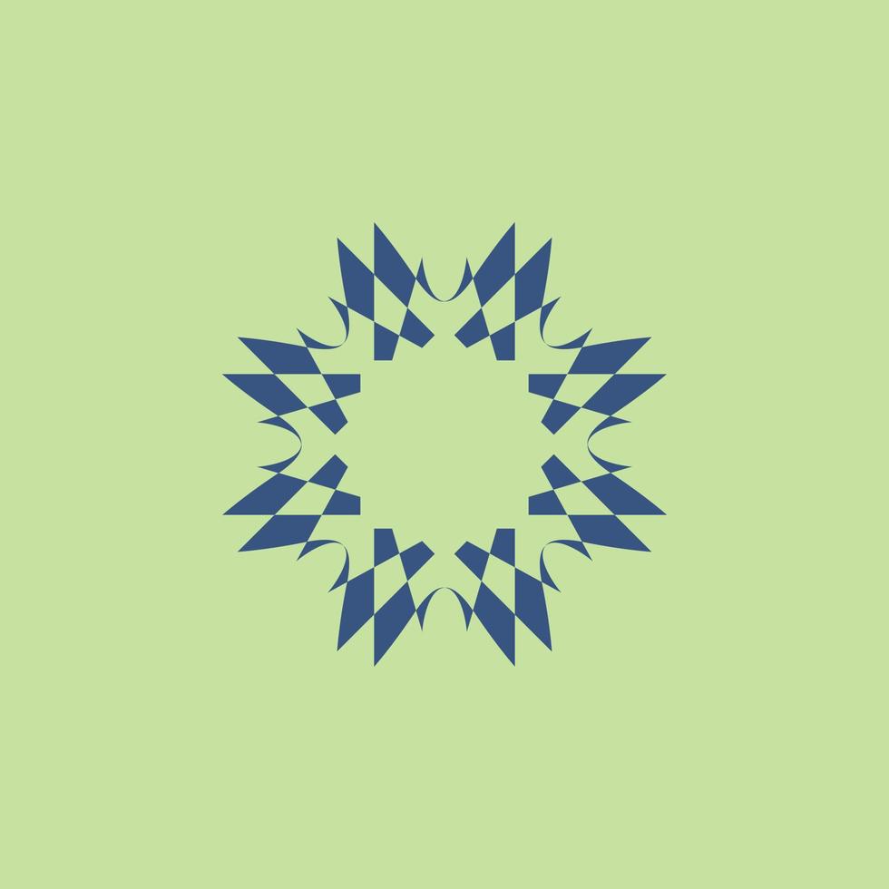 pastel colored symbol for logo vector